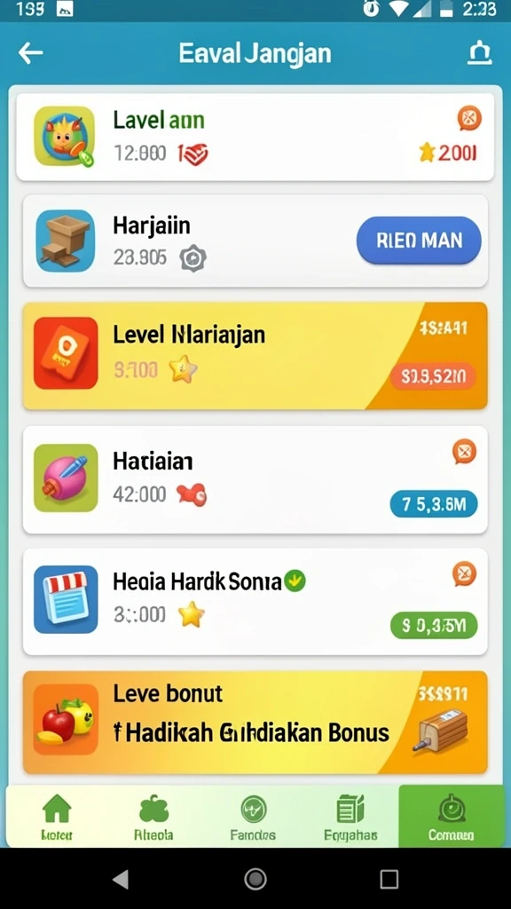 fiona77 - Tampilan awal FIONA77 yang menarik dan penuh warna.