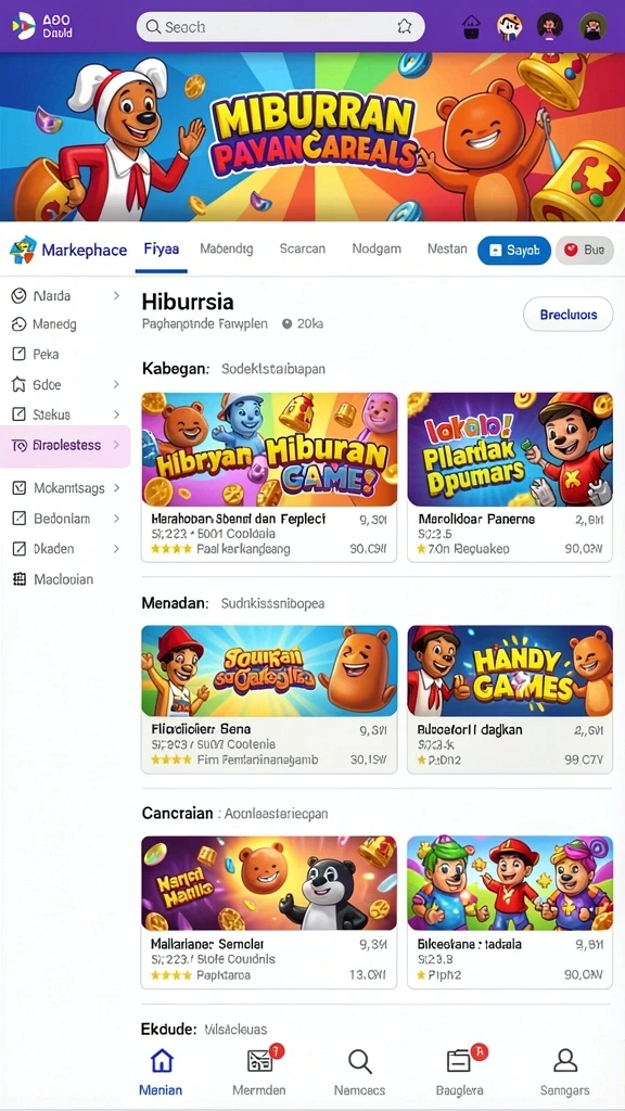 halimtoto - Tampilan antarmuka HALIMTOTO yang user-friendly.