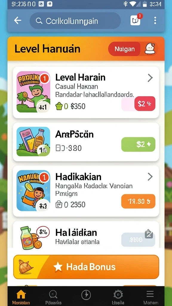 marima77 - Fitur sosial untuk berinteraksi dengan pemain lain.