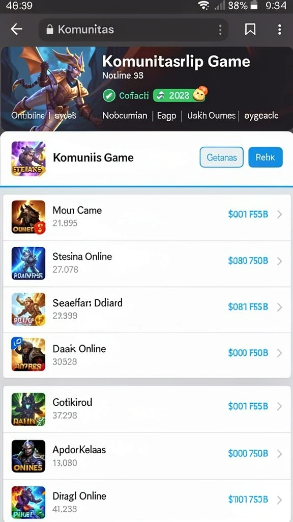 yumetoto - Tampilan antarmuka yang modern dan menarik.